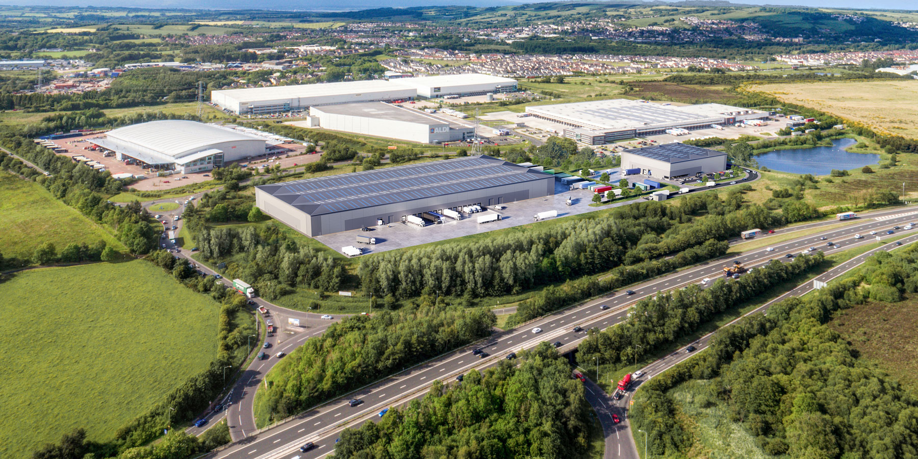 Aerial view of J4M8