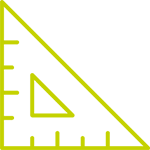 Setsquare icon